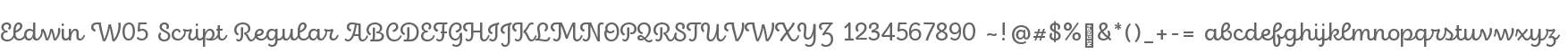 Eldwin-ScriptRegular