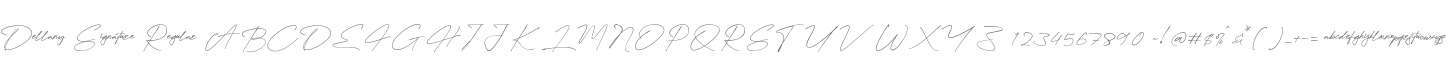 Dellany Signature