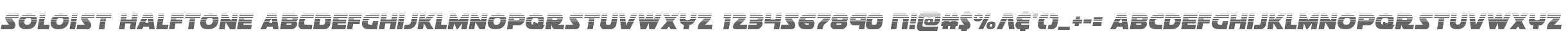 Soloist Halftone
