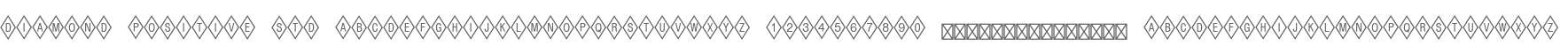 Diamond Positive Std