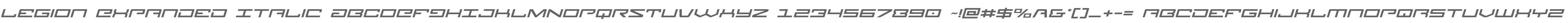 Legion Expanded Italic