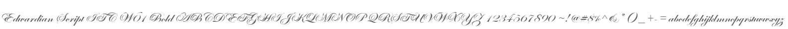 Edwardian Script ITC W01 Bold