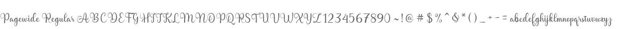 Pagewide