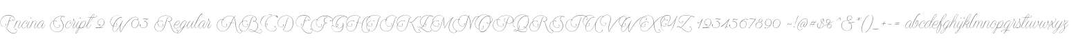 Encina Script 2 W03 Regular