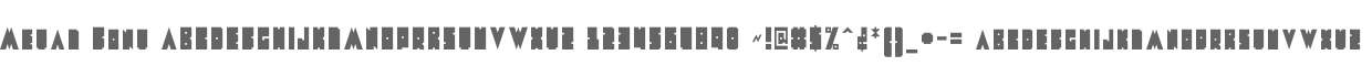 Metal Font