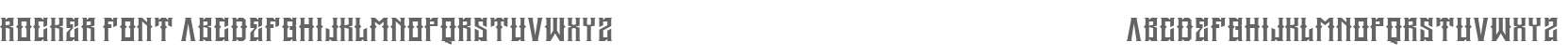 Rocker Font
