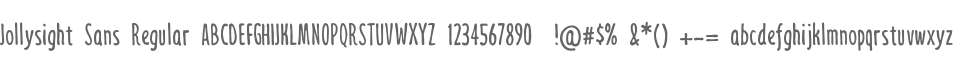 Jollysight Sans Regular