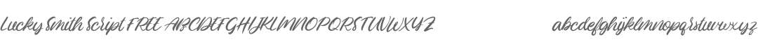 Lucky Smith Script FREE