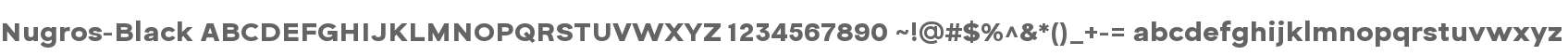 Nugros Black