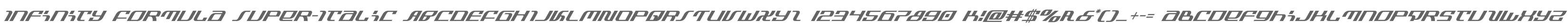 Infinity Formula Super-Italic