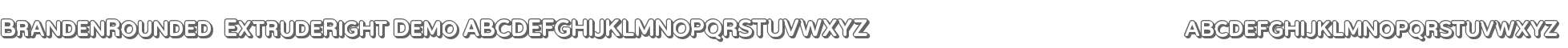 Branden Rounded Extrude Right Demo