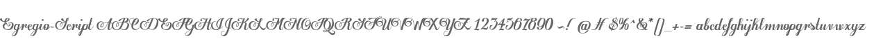 Egregio-Script