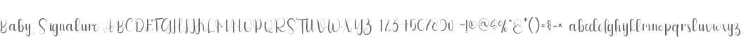 Baby Signature