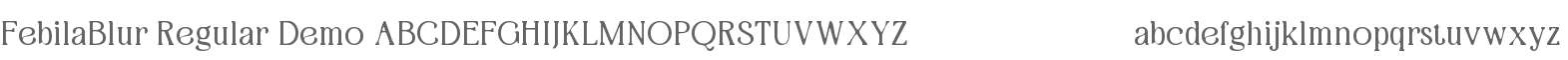 Febila Blur Demo