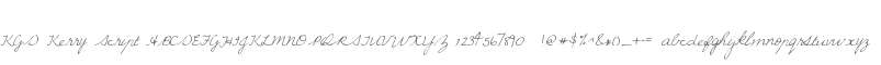 KGD Kerry Script