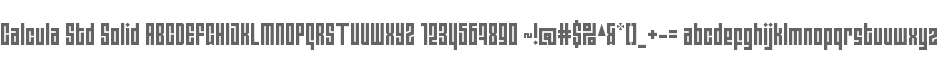 Calcula Std Solid