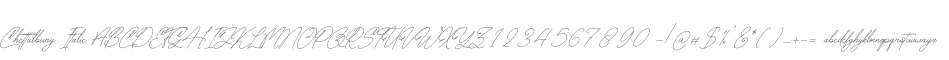 Chettalbury Italic