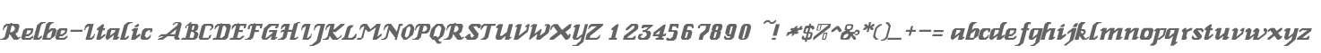 Relbe-Italic