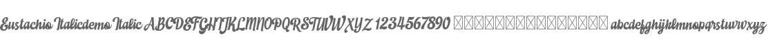 Eustachio Italicdemo Italic