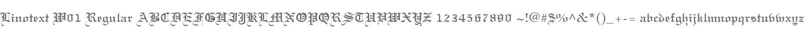 Linotext W01 Regular