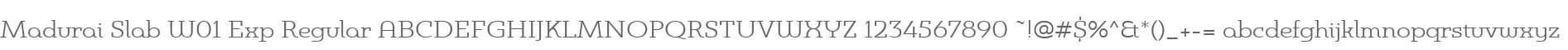 Madurai Slab W01 Exp Regular