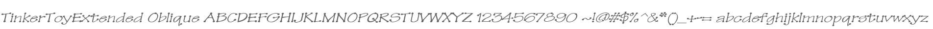 TinkerToyExtended Oblique