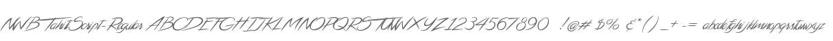 NWB Tahiti Script