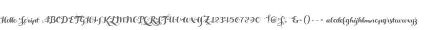 Hello Script