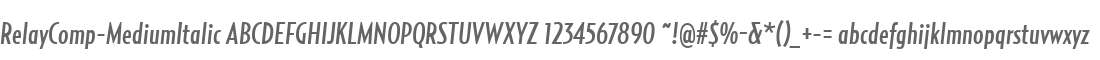 RelayComp-MediumItalic