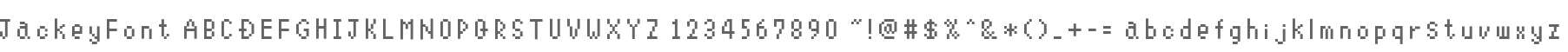 JackeyFont