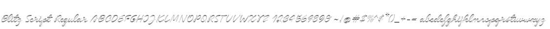 Blitz Script Regular