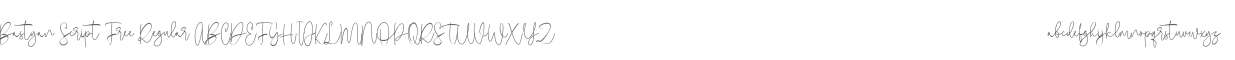 Bastyan Script Free