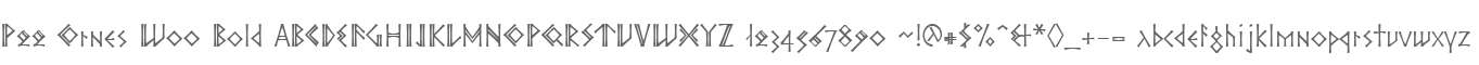 P22 Ornes W00 Bold