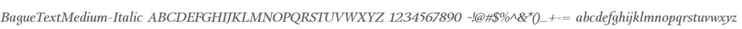 BagueTextMedium-Italic
