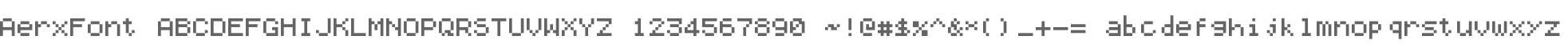AerxFont