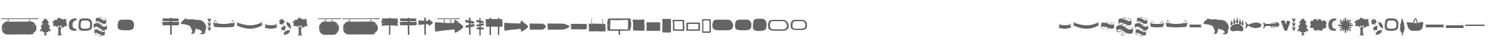 Bosque W95 Dingbats