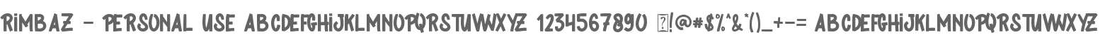 Rimbaz - Personal Use