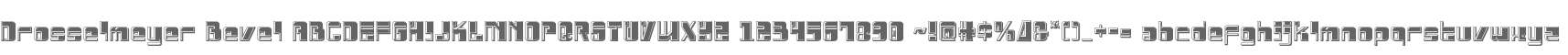 Drosselmeyer Bevel