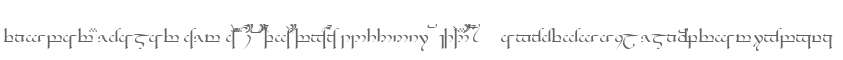 Tengwar Eldamar Alt