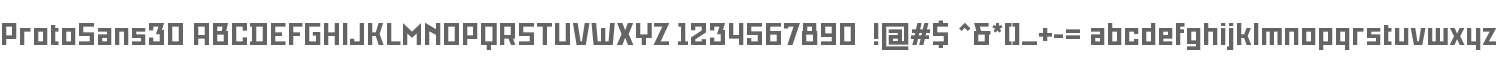 Proto Sans 30
