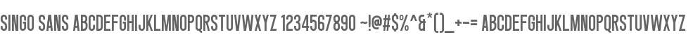 Singo Sans