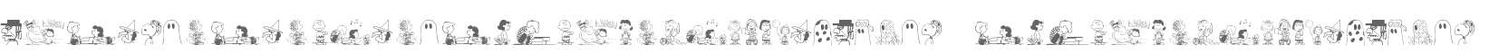 Peanuts Gang Dings