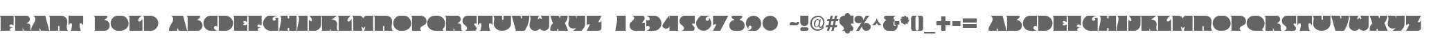 Frant Bold