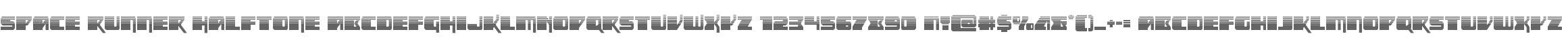 Space Runner Halftone