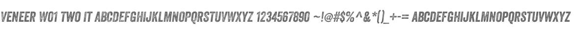 Veneer W01 Two It