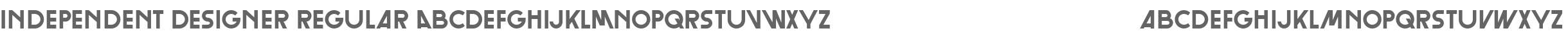 Independent Designer