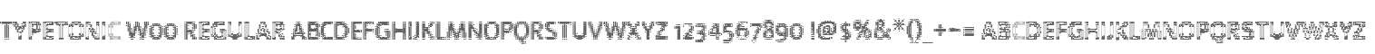 Typetonic W00 Regular