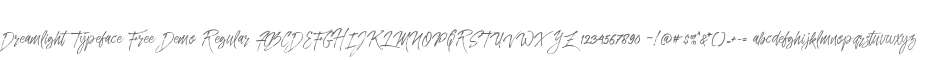 Dreamlight Typeface Free Demo Regular