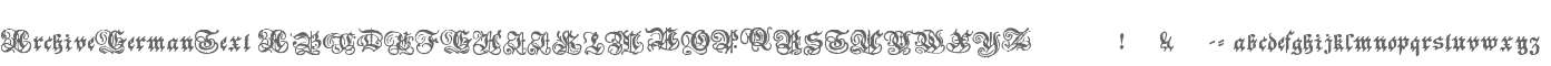 ArchiveGermanText