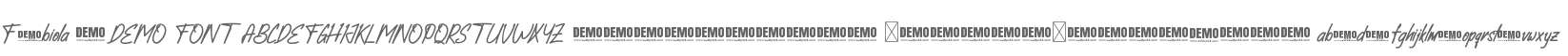 Febiola - DEMO FONT